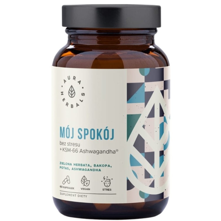 Mój spokój - bez stresu + KSM-66 Ashwagandha 60kaps.