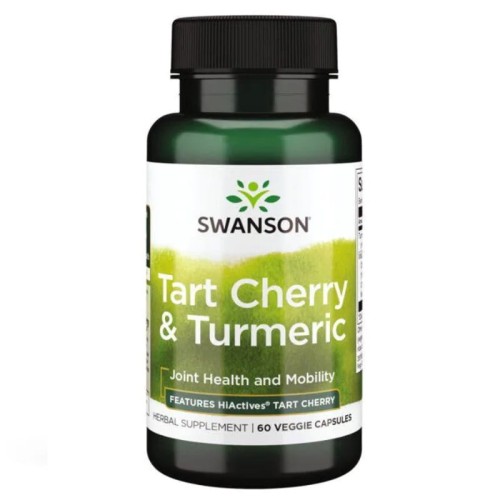 Tart Cherry Turmeric 60 kaps.