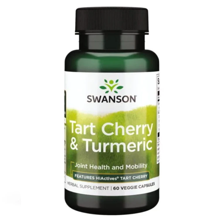 Tart Cherry Turmeric 60 kaps.