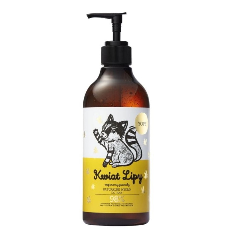 Naturalne mydło do rąk Kwiat lipy 500ml