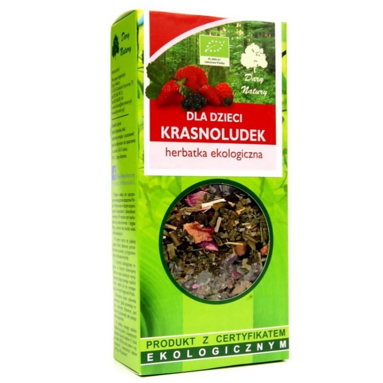 Herbatka dla dzieci Krasnoludek EKO 50g