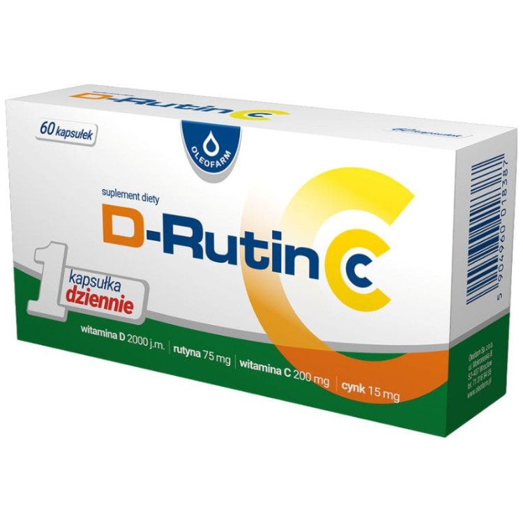 D-Rutin CC 60 kaps.