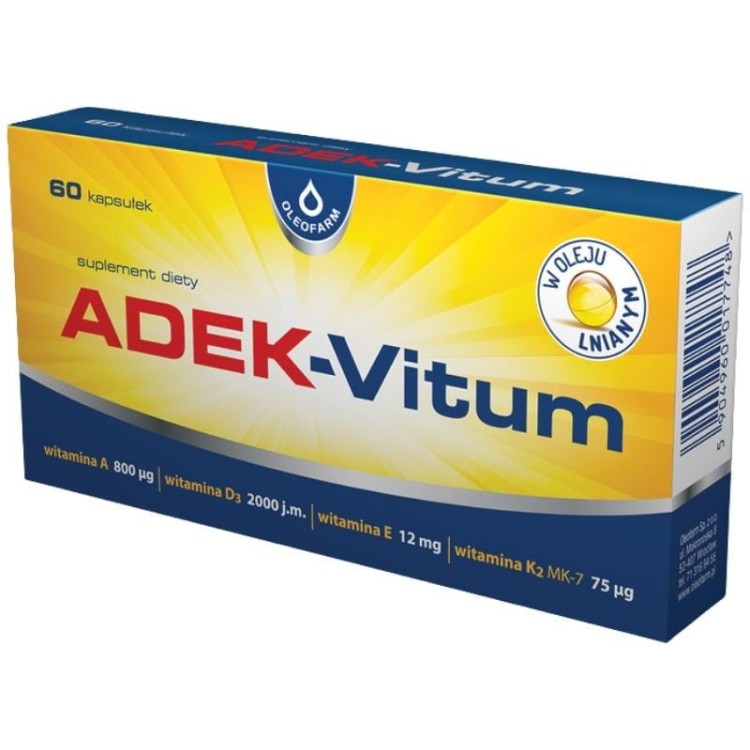 ADEK-Vitum 60 kaps.