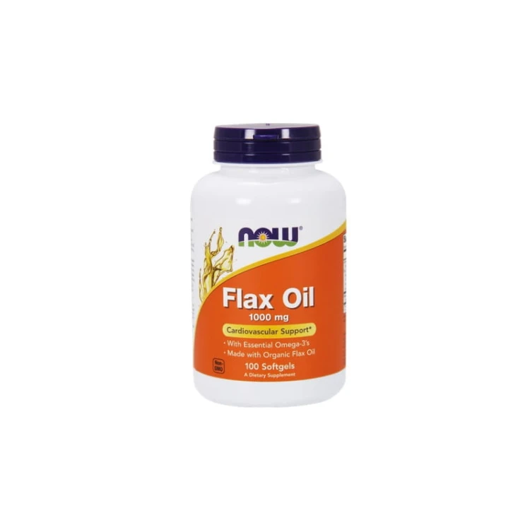 Flax Oil (Olej lniany) 1000mg 100 kaps.