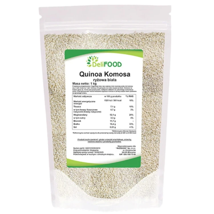 Komosa ryżowa biała (DeliFood) 1000g