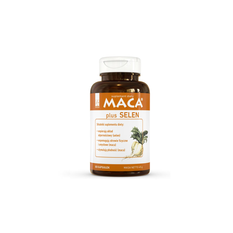 Maca Plus Selen 80 kaps.
