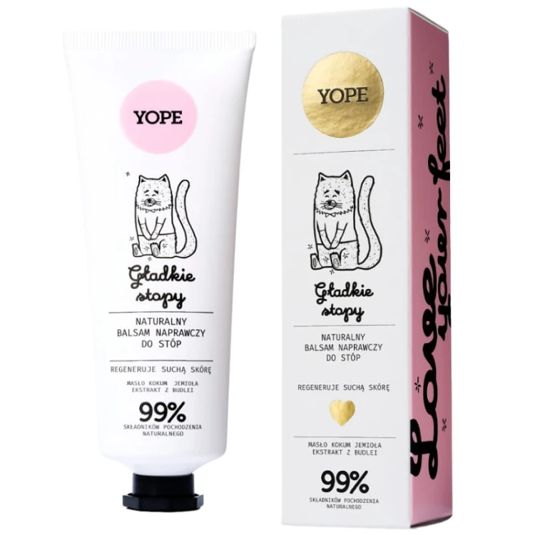 Naturalny balsam naprawczy do stóp Gładkie Stopy 75ml