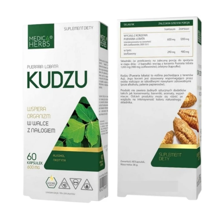 Kudzu 600mg 60 kaps.
