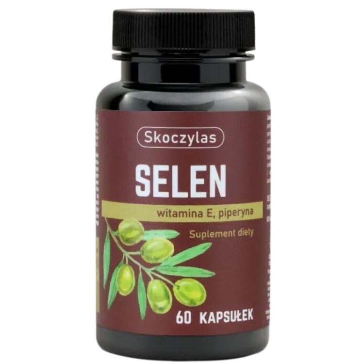Skoczylas Selen Witamina E Piperyna 60 kaps.