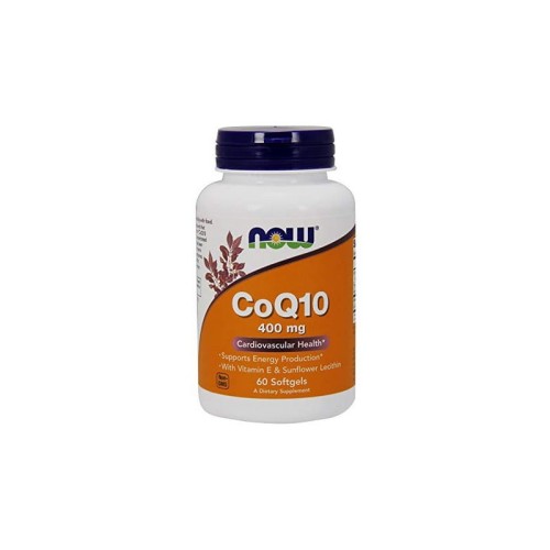 Koenzym Q10+ Lecytyna słonecznikowa + Witamina E 400mg 60 kaps.