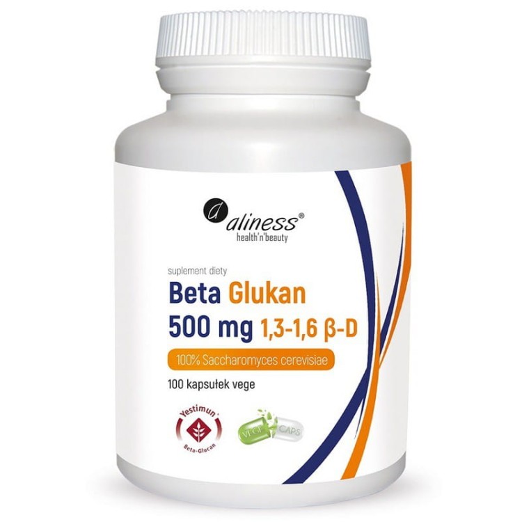 Beta Glukan 1,3/1,6 500mg 100 kaps.