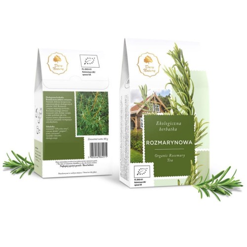 Herbatka Rozmarynowa (Organic Rosemary Tea) EKO 80g