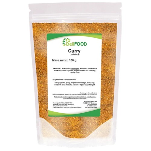 Curry mielone (DeliFood) 100g
