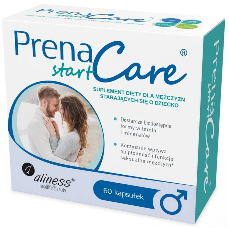 PrenaCare START dla mężczyzn starających się o dziecko 60 kaps.