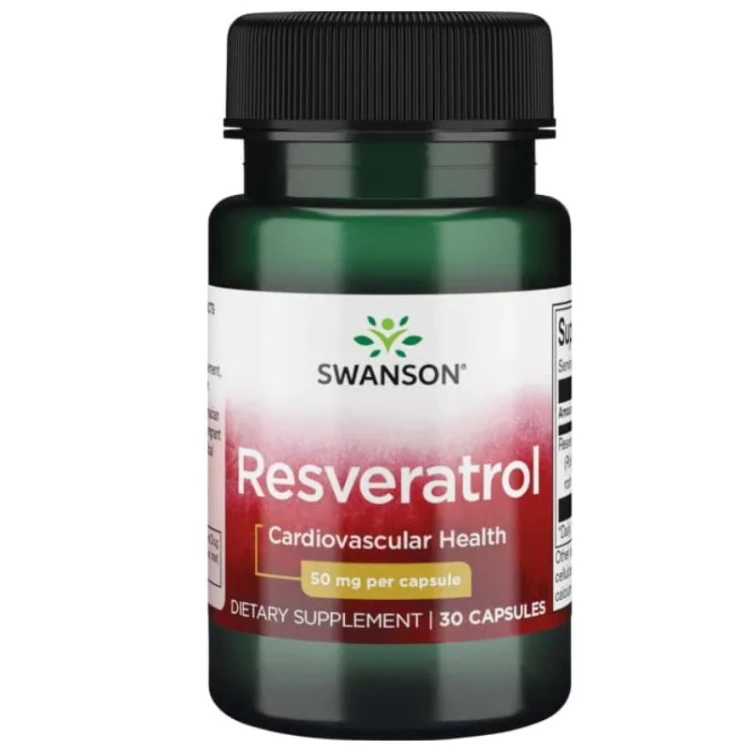 Resweratrol 50mg 30 kaps.