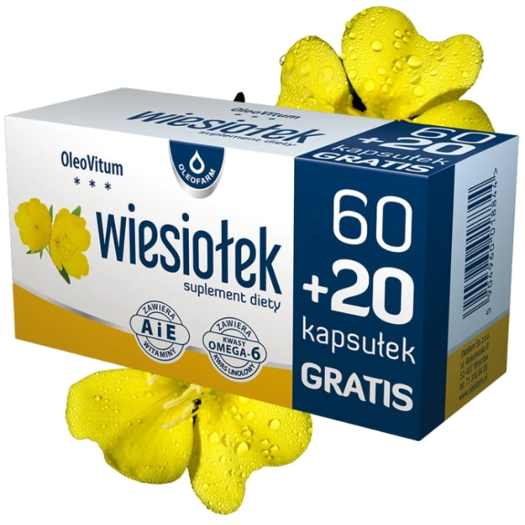 Wiesiołek 60 + 20 kaps.