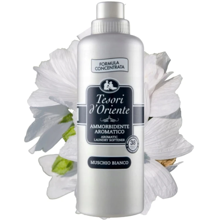 Tesori d'Oriente Płyn do płukania Luksusowy Muschio Bianco Białe Piżmo 38 prań 760ml