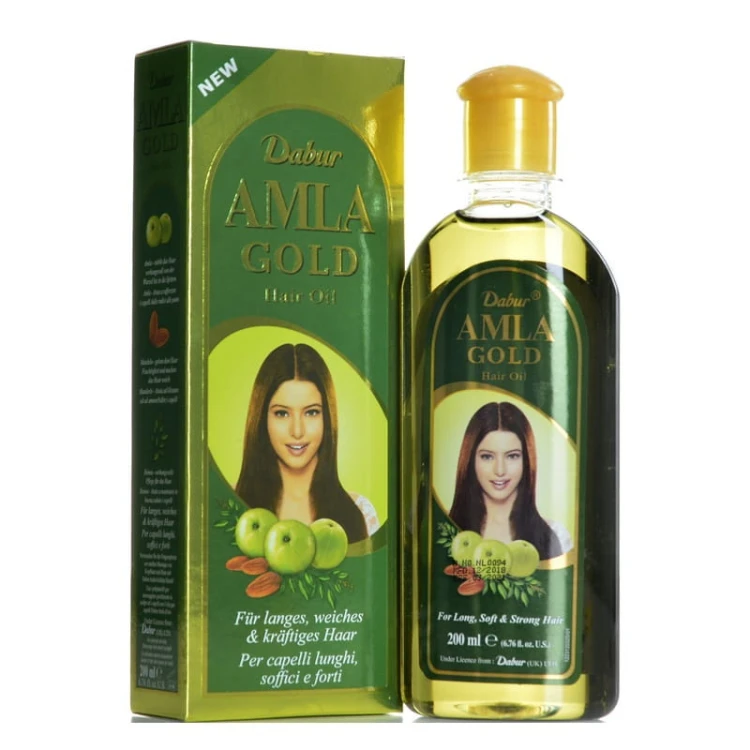 Olejek Amla Gold do włosów jasnych 200ml