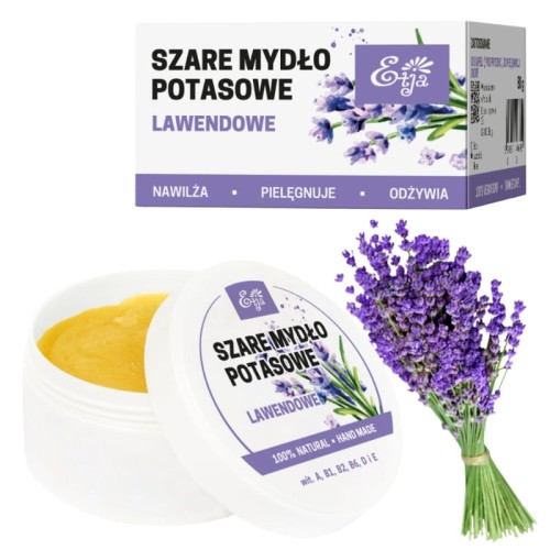 Mydło 100% naturalne lawendowe 80g