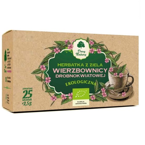 Herbatka z ziela wierzbownicy drobnokwiatowej EKO 25x2,5g