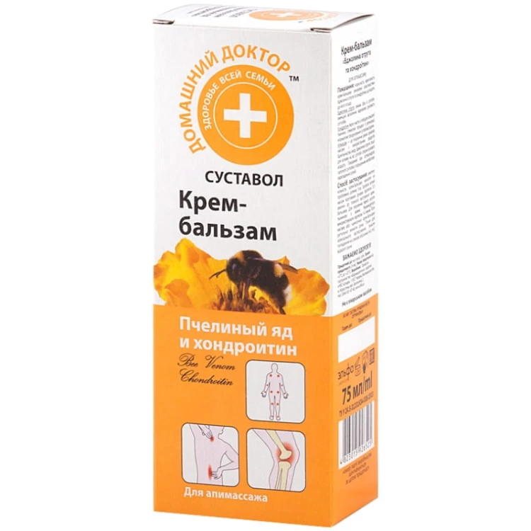 Domowy Doktor Krem-balsam do ciała API Jad pszczeli i chondroityna 75ml