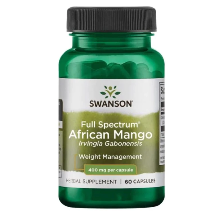 Full Spectrum African Mango (Irvingia Gabonensis) 400 mg 60 kaps.