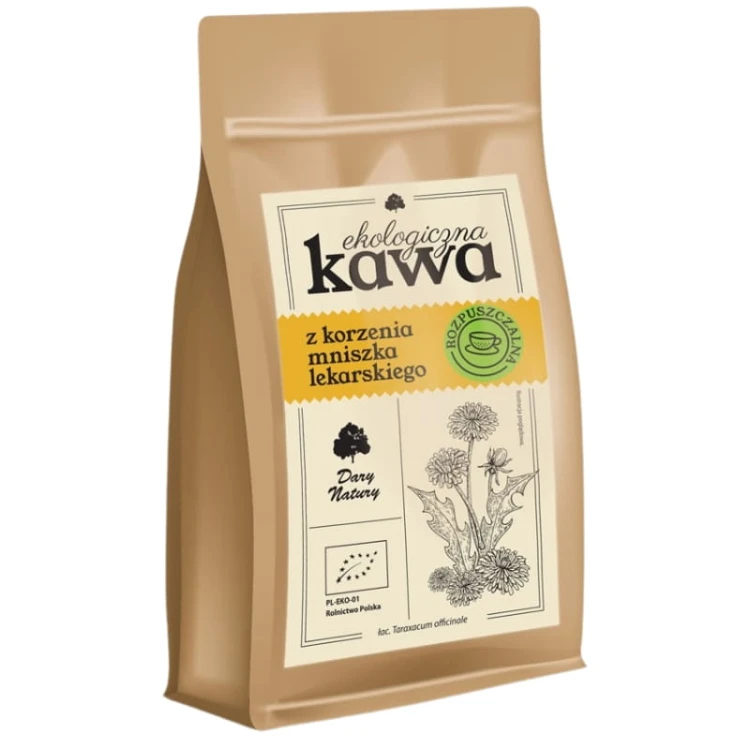 Kawa z korzenia mniszka lekarskiego rozpuszczalna EKO 100g