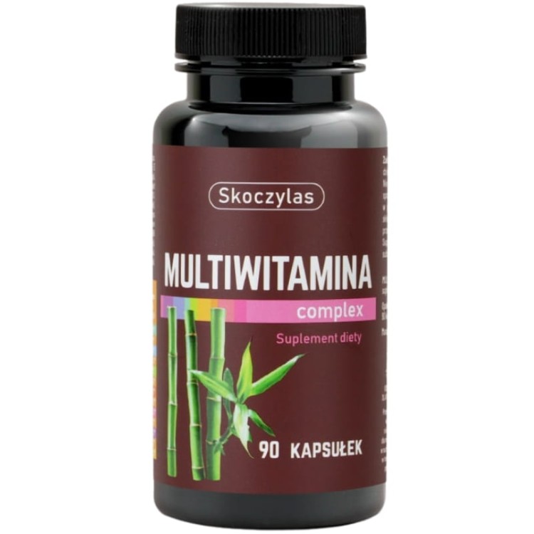 Skoczylas Multiwitamina Complex + krzem, bor, jod 90 kaps.