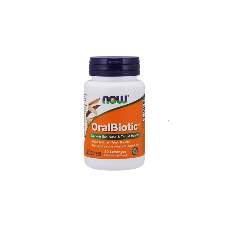 OralBiotic - Probiotyki do jamy ustnej 60 tabletek do ssania