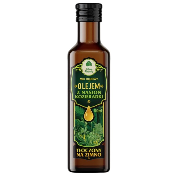 Mix olejowy z olejem z nasion kozieradki tłoczony na zimno 100ml