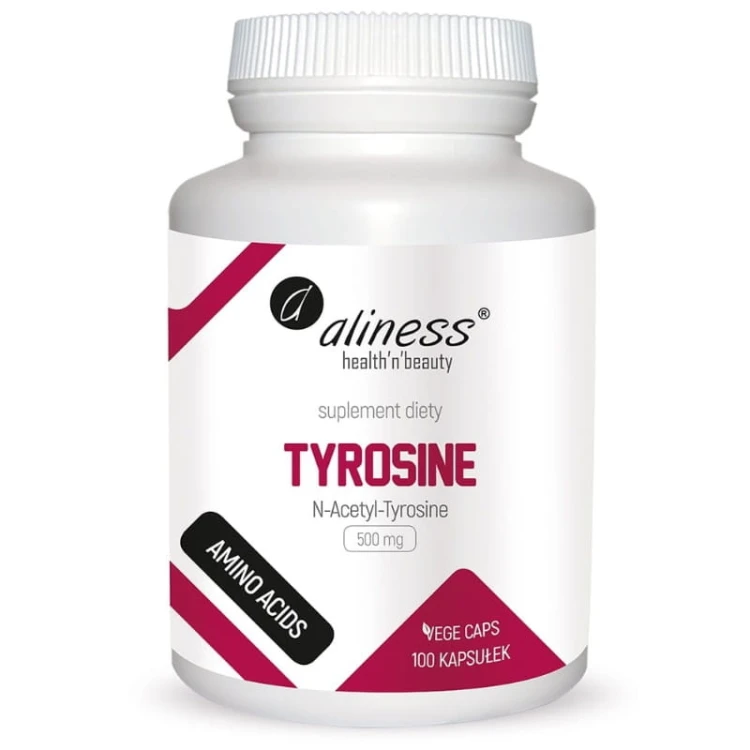 Tyrozyna 500mg 100 kaps.