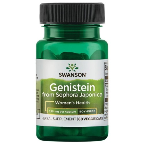 Genistein from Sophora Japonica (Perełkowiec japoński) 125mg 60 kaps.