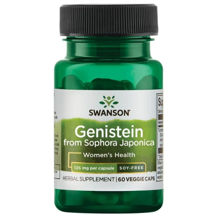 Genistein from Sophora Japonica (Perełkowiec japoński) 125mg 60 kaps.
