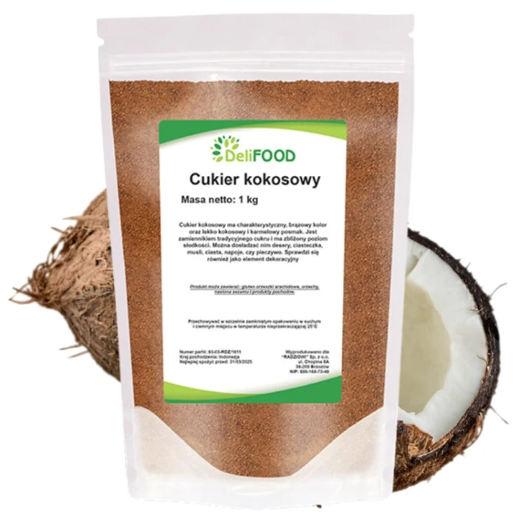 Cukier kokosowy (DeliFood) 1000g