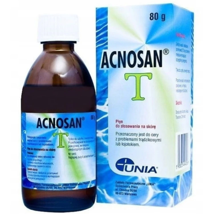 Acnosan T Płyn do stosowania na skórę 80g
