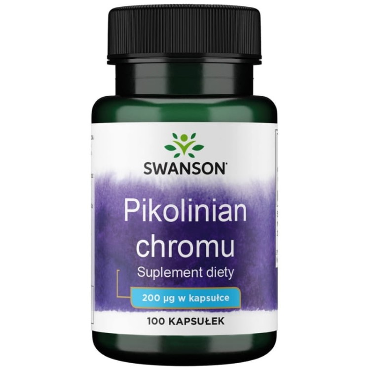 Chrom pikolinian 200µg 100 kaps.