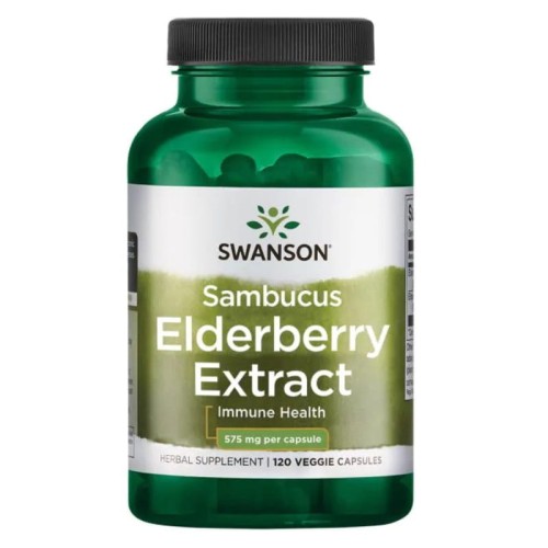 Czarny Bez ekstrakt 575mg 120 kaps.