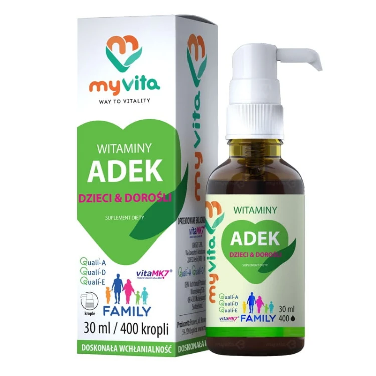 Witamina ADEK Family dla dzieci i dorosłych 30ml