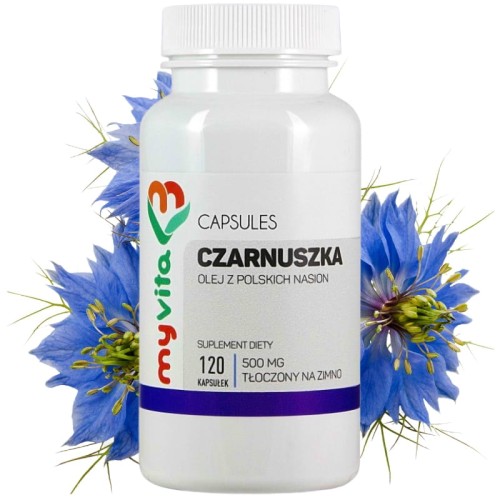 Olej z czarnuszki 500mg 120 kaps.
