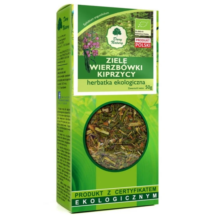 Wierzbówka kiprzyca ziele (Epilobium angustifolium) EKO 50g
