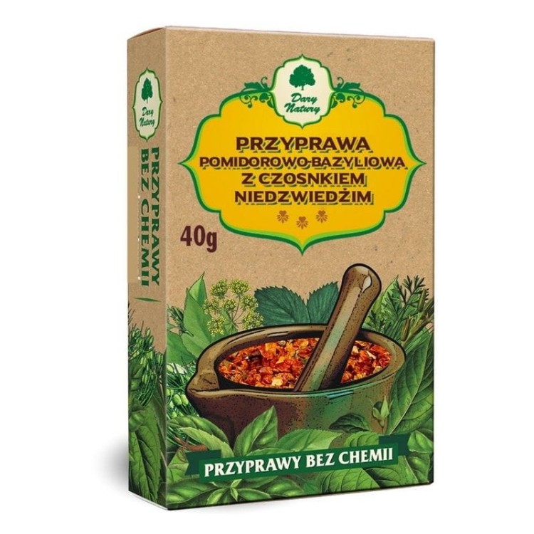 Przyprawa pomidorowo-bazyliowa z czosnkiem niedźwiedzim 40g