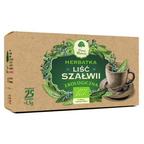 Herbatka Szałwia liść EKO 25x1,5g