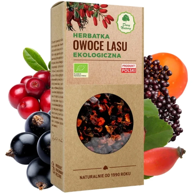 Herbatka Owocowa Owoce Lasu EKO 100g