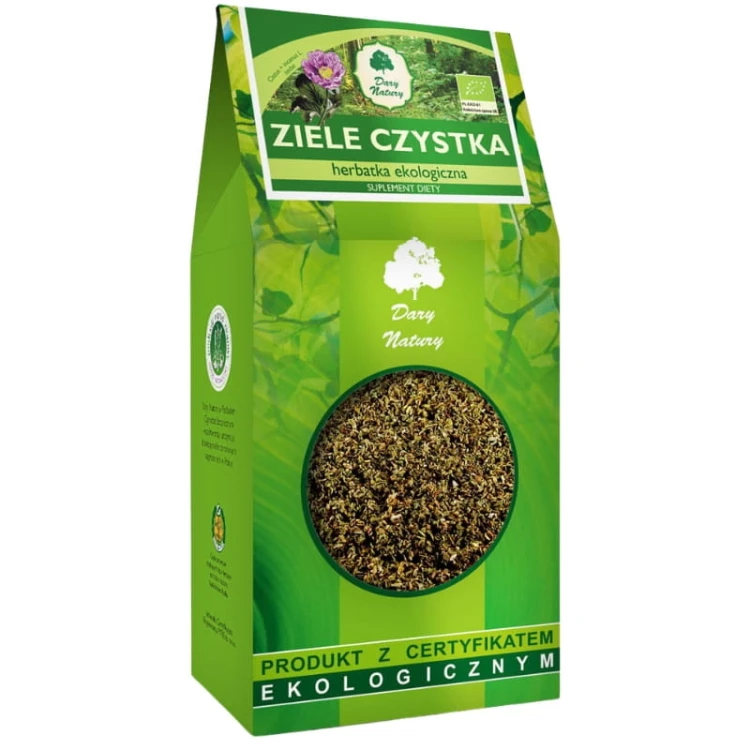 Czystek Ziele (Cistus x incanus L.herba) EKO 200g