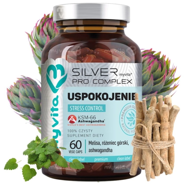 Silver Pure 100% Uspokojenie 60 kaps.