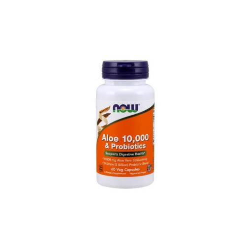 Aloe Vera 10 000 &amp; Probiotyki 60 kaps.
