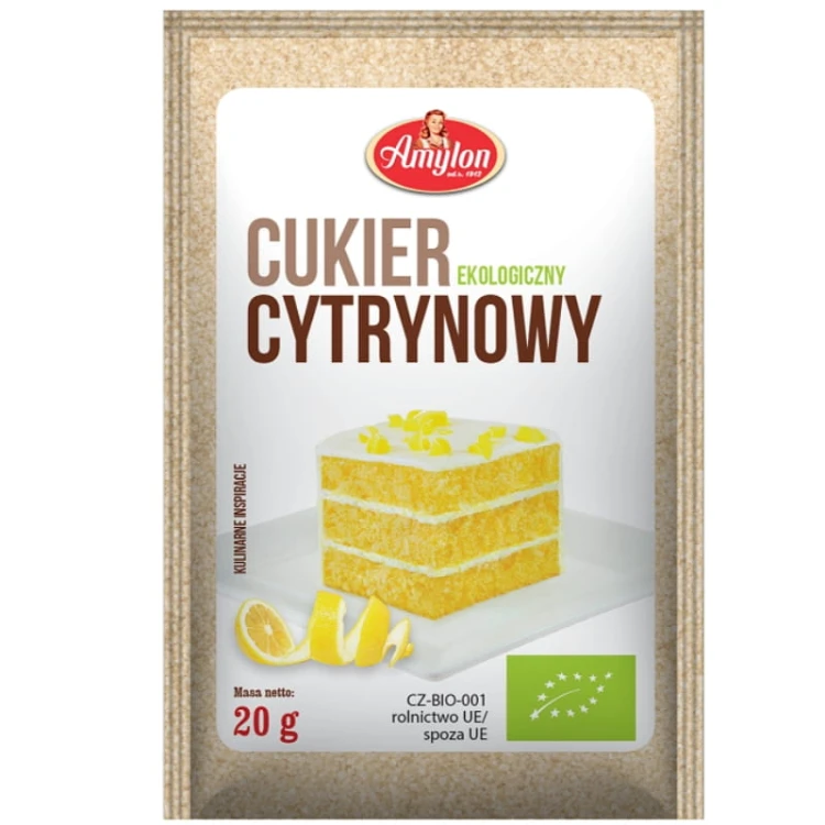 Cukier cytrynowy BIO 20g