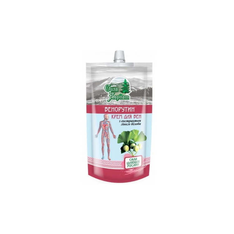 Siła Karpat Wenorutin - Krem do nóg z ginkgo biloba 100ml