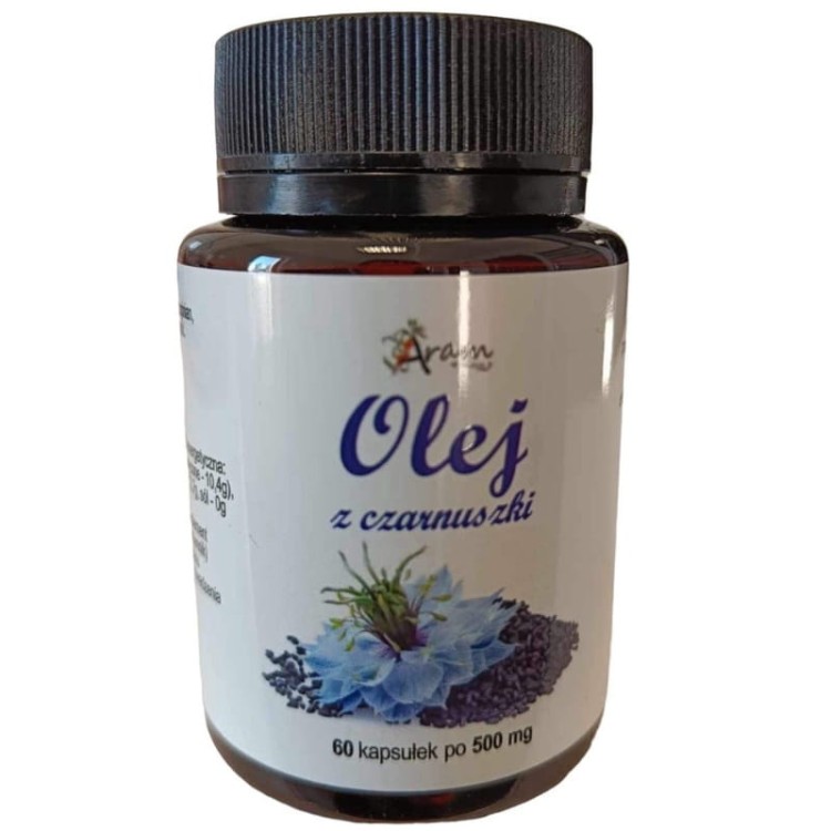Olej z czarnuszki 500mg 60 kaps.