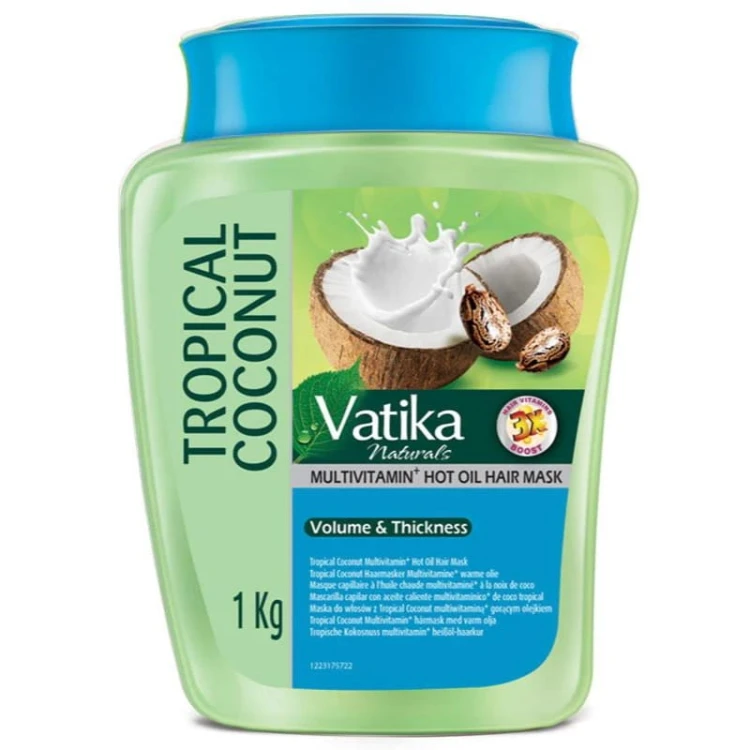 Vatika Maska do włosów Tropikalny kokos Zwiększająca objętość 1kg